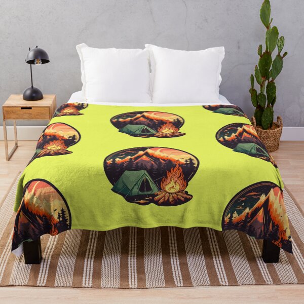 Item preview, Camping, camp fire, camp tent, camping lover designed and sold by pixeldizajn.