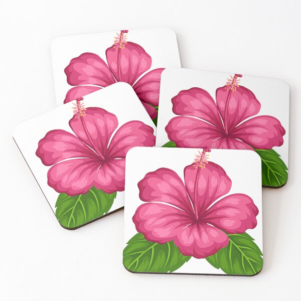 Item preview, Pink hibiscus, print.  designed and sold by Senior-Kuzmin.
