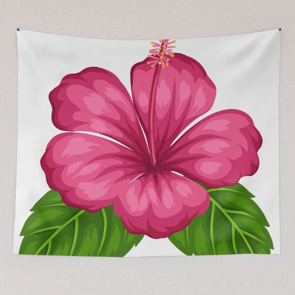 Item preview, Pink hibiscus, print.  designed and sold by Senior-Kuzmin.