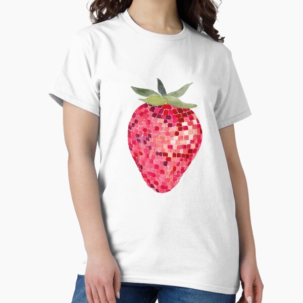 Item preview, Disco Ball Strawberry designed and sold by papierquarell.