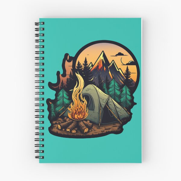 Item preview, Camping, camp fire, camp tent, camping lover designed and sold by pixeldizajn.
