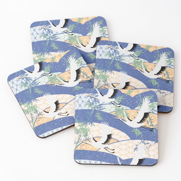 Item preview, traditional classical auspicious bamboo crane designed and sold by UnaWu533.