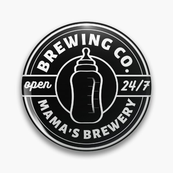 Item preview, Mama's Boobery Breastfeeding Brewery New Mom Brewing Co designed and sold by yoshra.