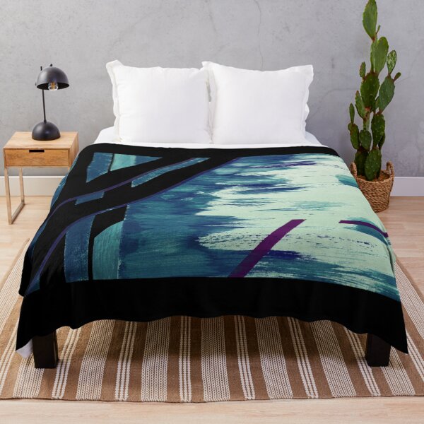Item preview,   Bamboo grove in Winter Blues designed and sold by BlackArtichoke.
