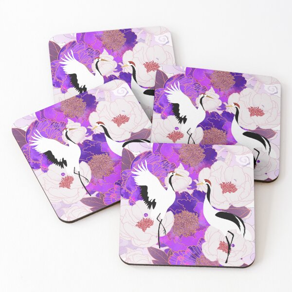 Item preview, traditional classical auspicious cloud peony crane  designed and sold by UnaWu533.