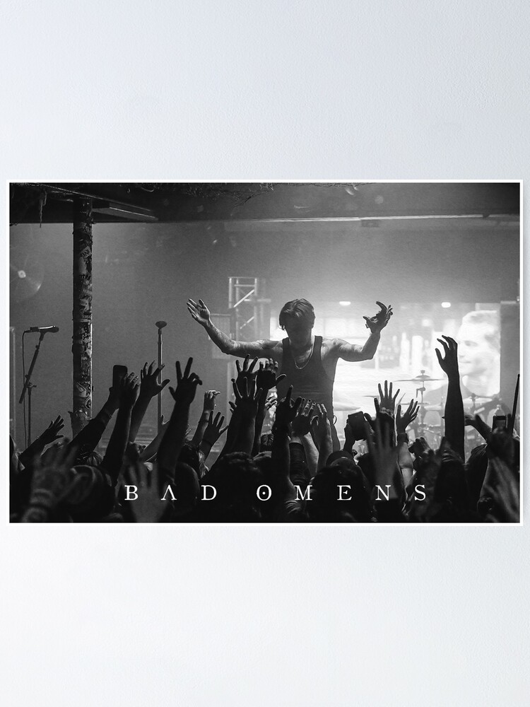 "Bad Omens Concert Snapshot" Poster for Sale by CoolVibez Redbubble