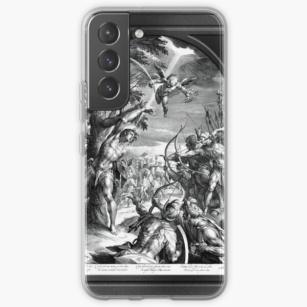 The Martyrdom of St. Sebastian by Jan Harmensz. Muller Remastered Xzendor7 Classical Art Old Masters Reproductions Samsung Galaxy Soft Case