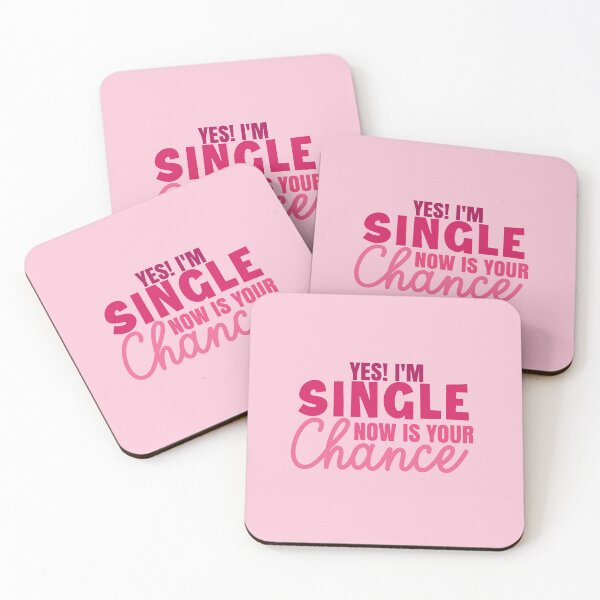 Item preview, Yes I'm single now is your chance designed and sold by AdrianShirt.