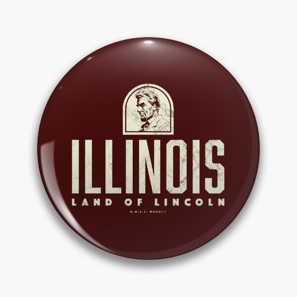 Item preview, Illinois - Land of Lincoln (Tan) designed and sold by deadmansupplyco.