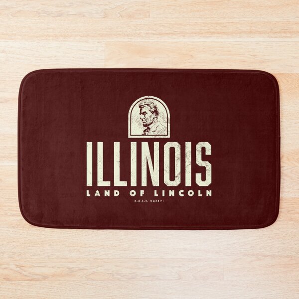 Item preview, Illinois - Land of Lincoln (Tan) designed and sold by deadmansupplyco.