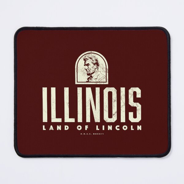 Item preview, Illinois - Land of Lincoln (Tan) designed and sold by deadmansupplyco.