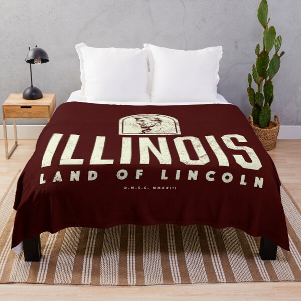 Item preview, Illinois - Land of Lincoln (Tan) designed and sold by deadmansupplyco.