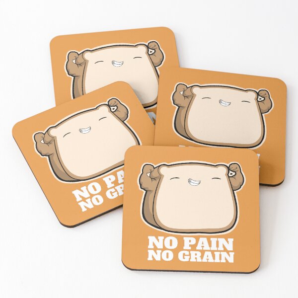 Item preview, No Pain No Grain designed and sold by The magic  Yellow bus.