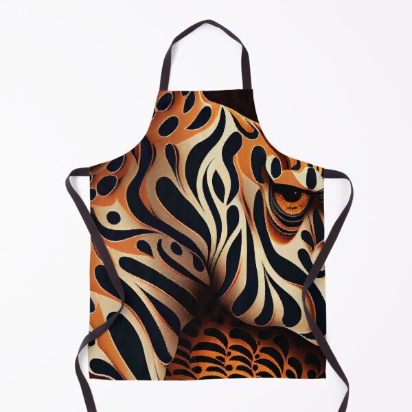 Aperçu de l'œuvre Beautiful Animal Print Pattern Digital Painting créée et vendue par CodeAndColors.