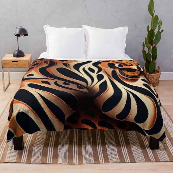 Aperçu de l'œuvre Beautiful Animal Print Pattern Digital Painting créée et vendue par CodeAndColors.