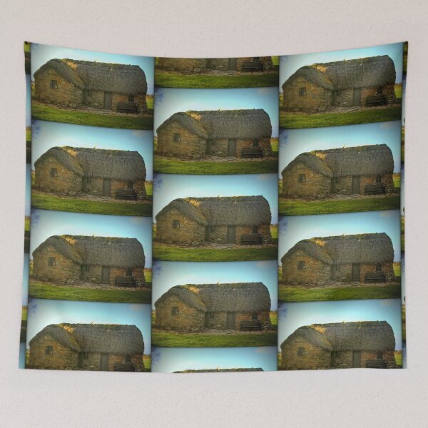 Item preview, Leanach Cottage on Culloden Battlefield designed and sold by anitahiltz.