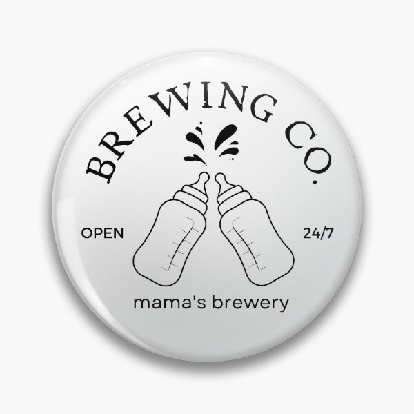 Item preview, Mama's Boobery Breastfeeding Brewery New Mom Brewing Co designed and sold by yoshra.