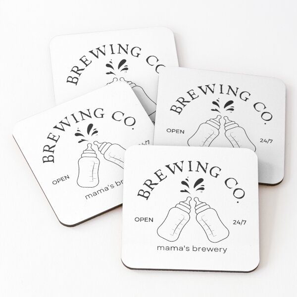 Item preview, Mama's Boobery Breastfeeding Brewery New Mom Brewing Co designed and sold by yoshra.
