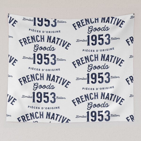 Item preview,  French Native goods 1953 limited edition designed and sold by VUE-MER.