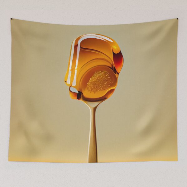 Item preview, A Spoonful of Sweet Honey Digital Painting designed and sold by CodeAndColors.