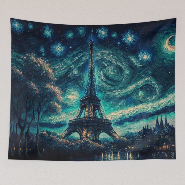 Item preview, Starry night in Paris designed and sold by luisraultg.