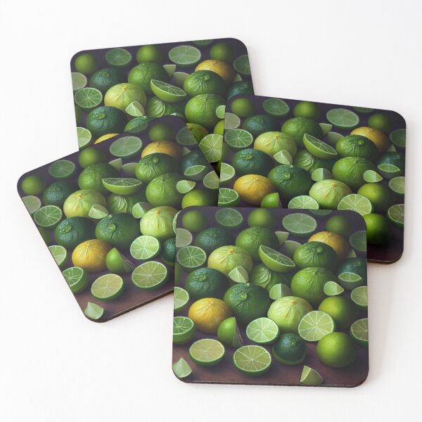 Item preview, A Sundry Plethora of Limes Digital Painting designed and sold by CodeAndColors.