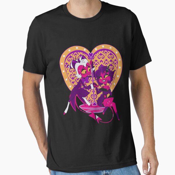 Item preview, Moxxie and Millie Valentines - Helluva Boss  designed and sold by Anime-Express.