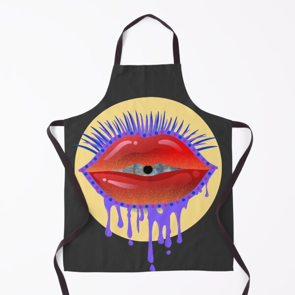 Item preview, dripping lips with seeing eye designed and sold by GHANLUES.