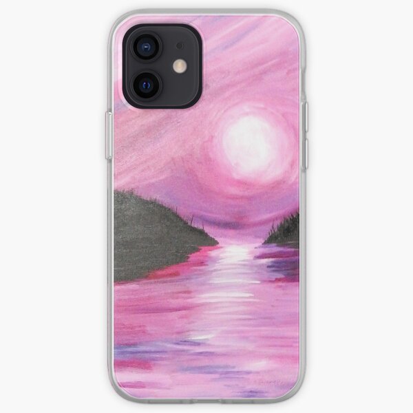 Pink Sky At Night Sailors Delight iPhone Soft Case