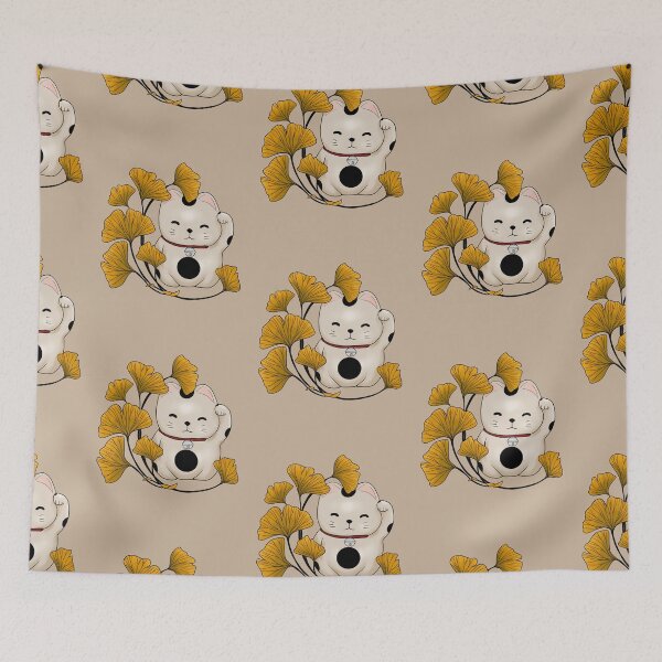 Item preview, Lucky Cat designed and sold by Cecilia Yamashita.