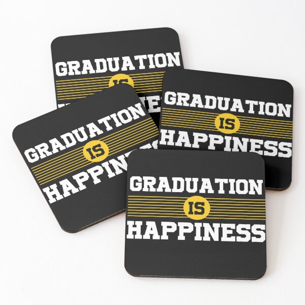 Item preview, Graduation is Happiness designed and sold by HubbUK.