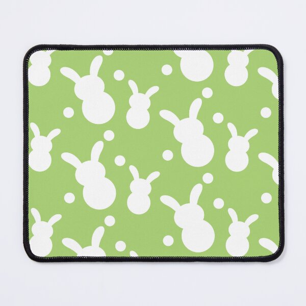 Item preview, cute easter bunnies on a green background designed and sold by Dream Designs.