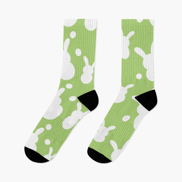 Item preview, cute easter bunnies on a green background designed and sold by Dream Designs.