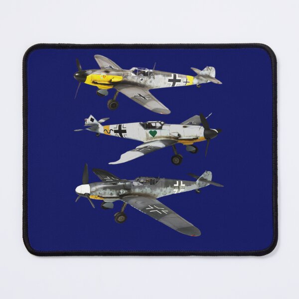 Item preview, Military German WW2 Fighter Messerschmitt BF109 Warplane designed and sold by ArtStudioKY.