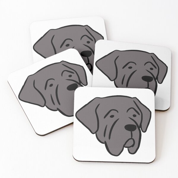 Item preview, Neapolitan mastiff dog cute illustration  designed and sold by Yarafantasyart.