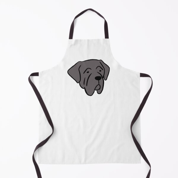 Item preview, Neapolitan mastiff dog cute illustration designed and sold by Yarafantasyart.