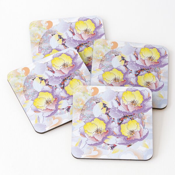 Item preview, traditional classical auspicious cloud peony designed and sold by UnaWu533.