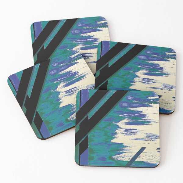 Item preview,  Bamboo grove in Warm Blues designed and sold by BlackArtichoke.
