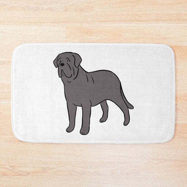 Item preview, Neapolitan mastiff dog cute illustration  designed and sold by Yarafantasyart.