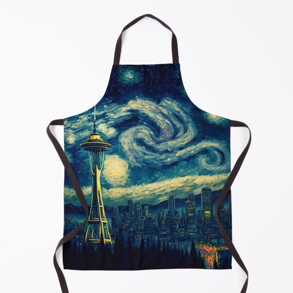 Item preview, Starry Night in Seattle designed and sold by luisraultg.