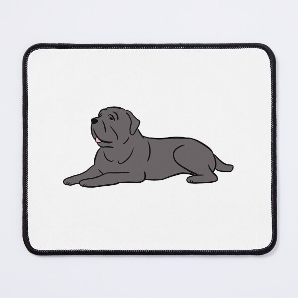 Item preview, Neapolitan mastiff dog cute illustration  designed and sold by Yarafantasyart.