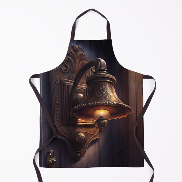 Item preview, A Welcome Doorbell and Lamp Digital Painting designed and sold by CodeAndColors.