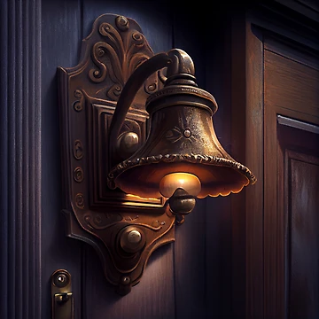 Vorschaubild zum Design A Welcome Doorbell and Lamp Digital Painting von CodeAndColors