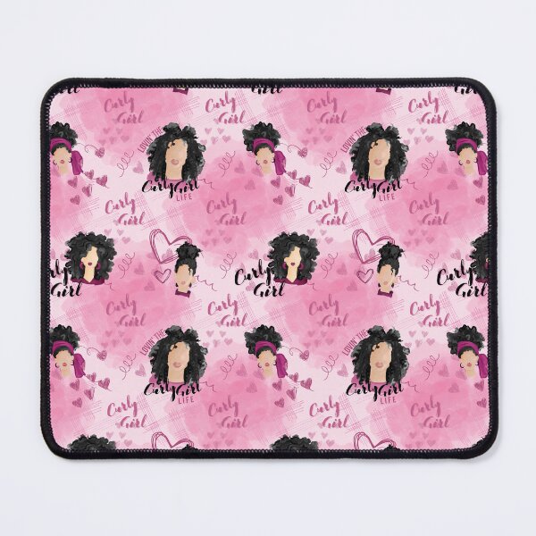 Item preview, Loving the Curly Girl Life (Black) designed and sold by Curly-Cuties.