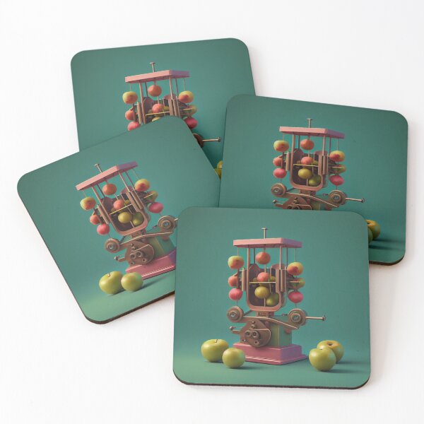 Item preview, Torqueing the Jujube Apparatus Digital Painting designed and sold by CodeAndColors.