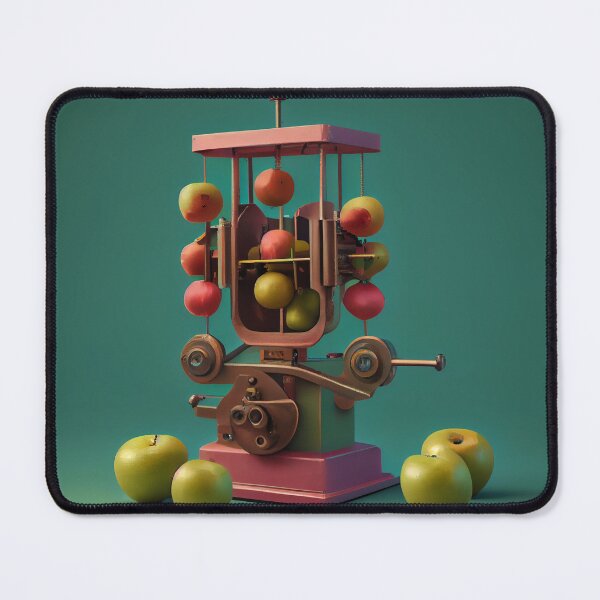 Item preview, Torqueing the Jujube Apparatus Digital Painting designed and sold by CodeAndColors.