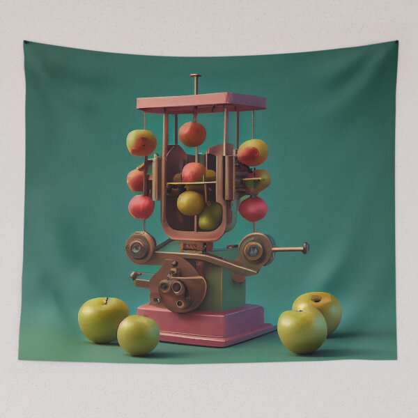 Item preview, Torqueing the Jujube Apparatus Digital Painting designed and sold by CodeAndColors.