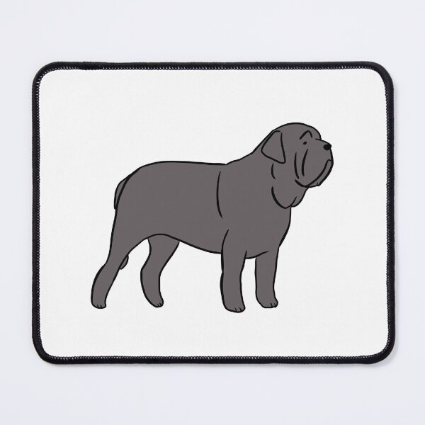 Item preview, Neapolitan mastiff dog cute illustration  designed and sold by Yarafantasyart.