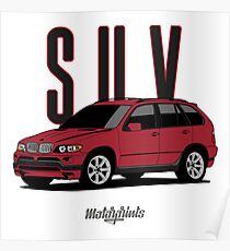 SUV E53 (red) Poster