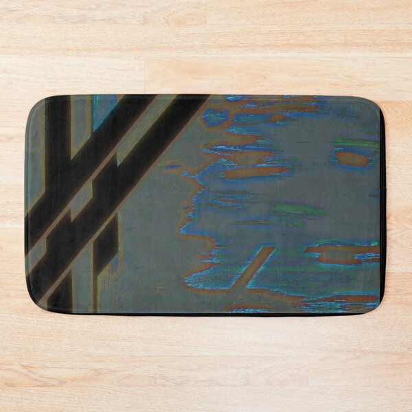 Item preview,  Bamboo grove Glowing at Night in Neon blue designed and sold by BlackArtichoke.